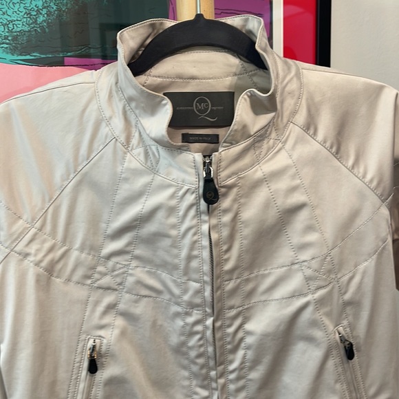 Alexander McQueen Satin Bomber Jacket (EUC) - Picture 3 of 10